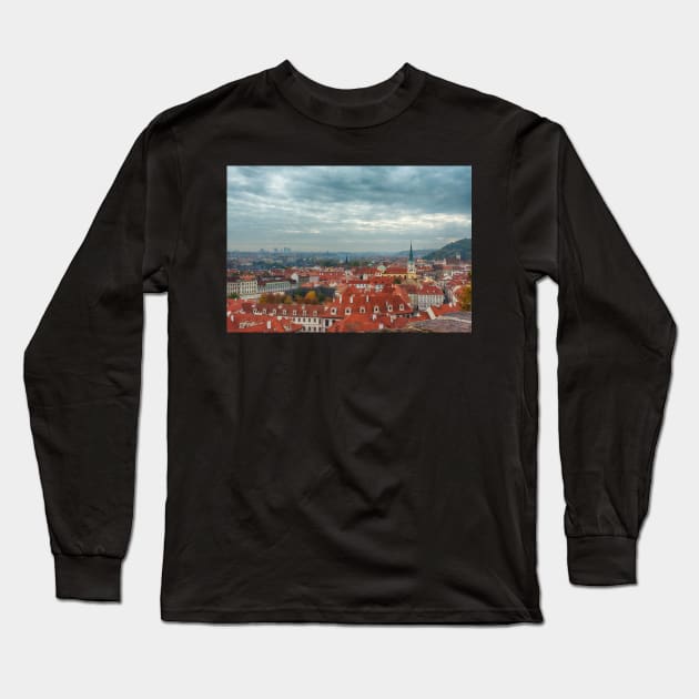 Praha Czech Republic Long Sleeve T-Shirt by Imagery